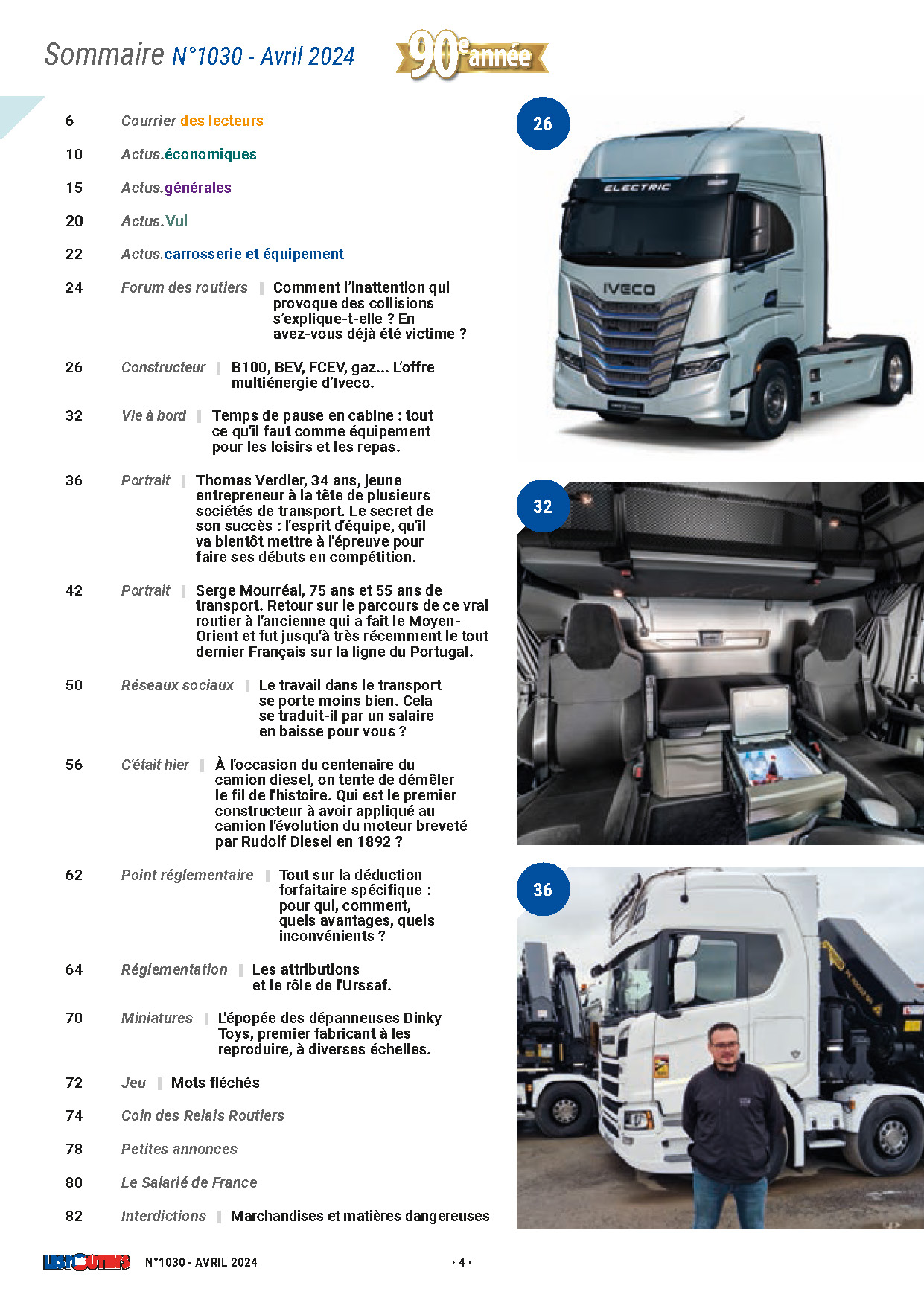 Le mensuel de la route et des transports depuis 1934
